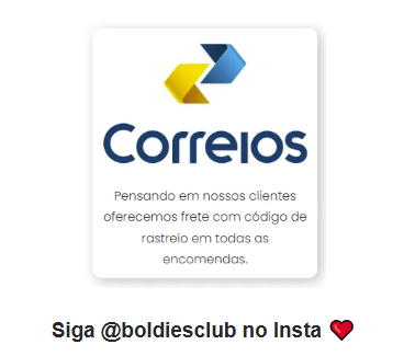 Correios - Frete com codigo de rastreio em todas as encomendas