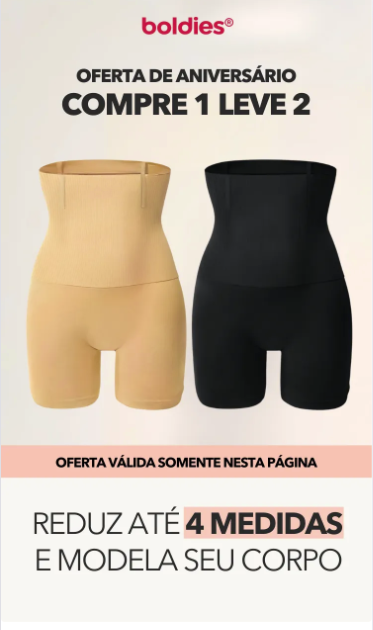 Oferta de Aniversario Boldies - Compre 1 Leve 2 - Bermuda Modeladora UltraShaper